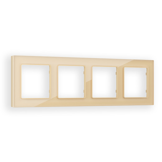 AF330604 Рамка ALFA Platos (Шампань Стекло органическое) 4-ая