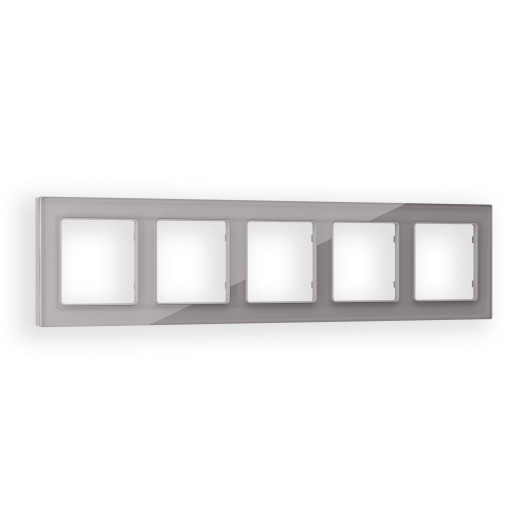 AF330505 Рамка ALFA Platos (Сталь Стекло органическое) 5-ая