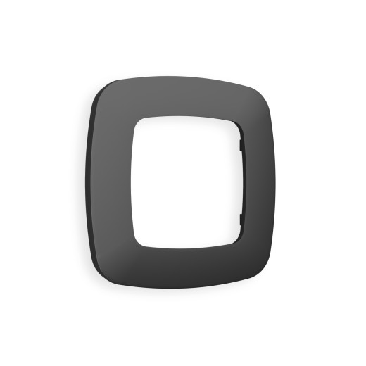 OF140801 Рамка OMEGA Ecta (Графит Мягкое касание) 1-ая