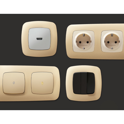 OF140602 Рамка OMEGA Ecta (Шампань) 2-ая