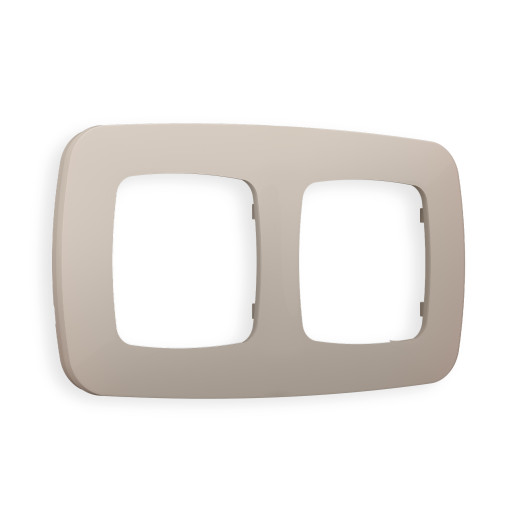 OF140362 Рамка OMEGA Ecta (Серо-бежевый матовый) 2-ая