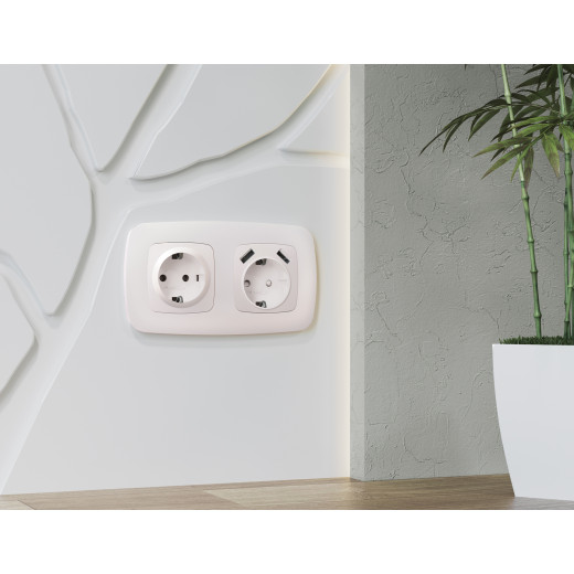 OF140203 Рамка OMEGA Ecta (Жемчуг) 3-ая