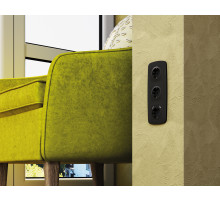 OF140704 Рамка OMEGA Ecta (Черный матовый) 4-ая