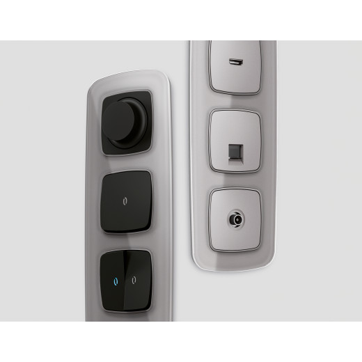 OF320502 Рамка OMEGA Radian (Сталь Стекло органическое) 2-ая