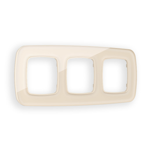 OF320303 Рамка OMEGA Radian (Бежевый Стекло органическое) 3-ая