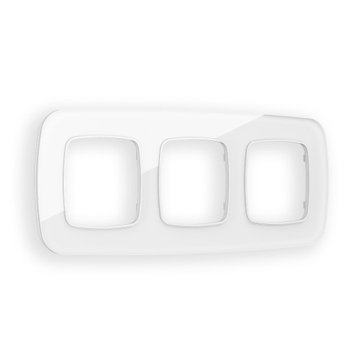 OF320103 Рамка OMEGA Radian (Белый Стекло органическое) 3-ая