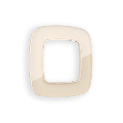 OF350301 Рамка OMEGA Radian (Бежевый Стекло закаленное натуральное) 1-ая