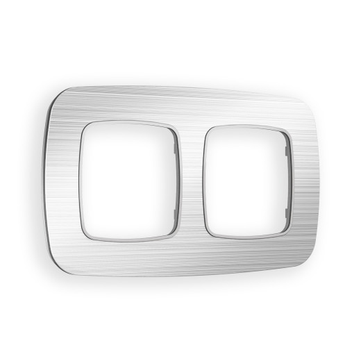 OF580102 Рамка OMEGA Radian (Серебро Металл шлифованный) 2-ая