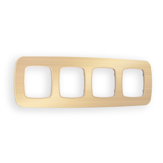 OF580304 Рамка OMEGA Radian (Шампань Металл шлифованный) 4-ая