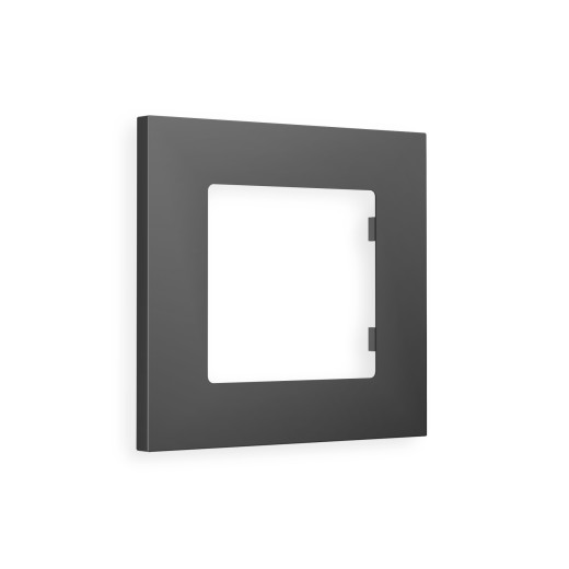 AF250801 Рамка ALFA Qubi (Графит Мягкое касание) 1-ая