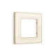 AF580341 Рамка ALFA Arctic (Бежевый Стекло органическое/Шампань) 1-ая