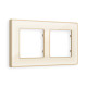AF580342 Рамка ALFA Arctic (Бежевый Стекло органическое/Шампань) 2-ая