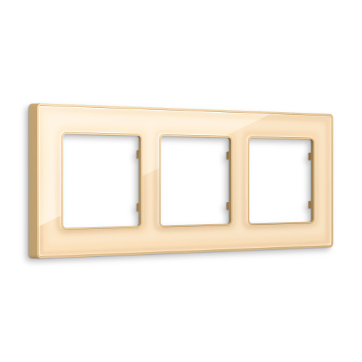 AF580603 Рамка ALFA Arctic (Шампань Стекло органическое) 3-ая