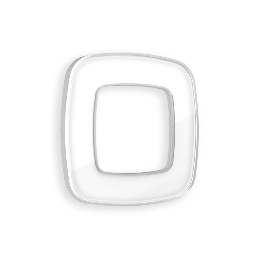 OF640131 Рамка OMEGA Coint (Белый Стекло органическое/Серебро) 1-ая