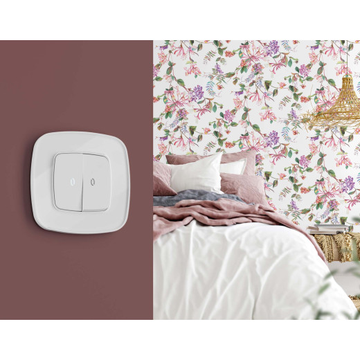 OF640102 Рамка OMEGA Coint (Белый Стекло органическое) 2-ая