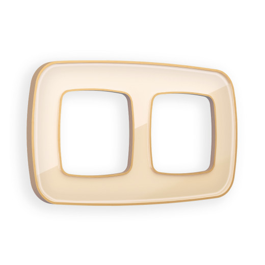 OF640342 Рамка OMEGA Coint (Бежевый Стекло органическое/Шампань) 2-ая