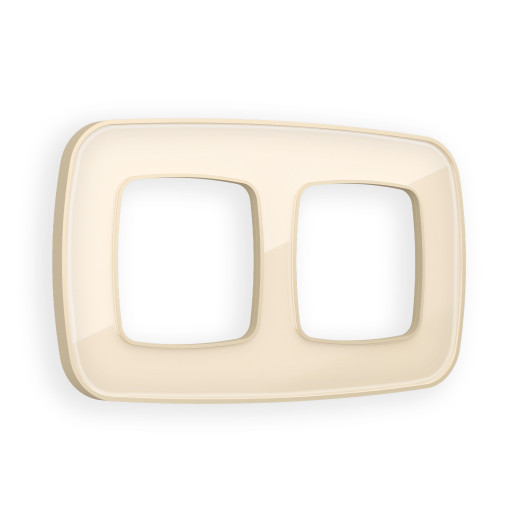 OF640302 Рамка OMEGA Coint (Бежевый Стекло органическое) 2-ая