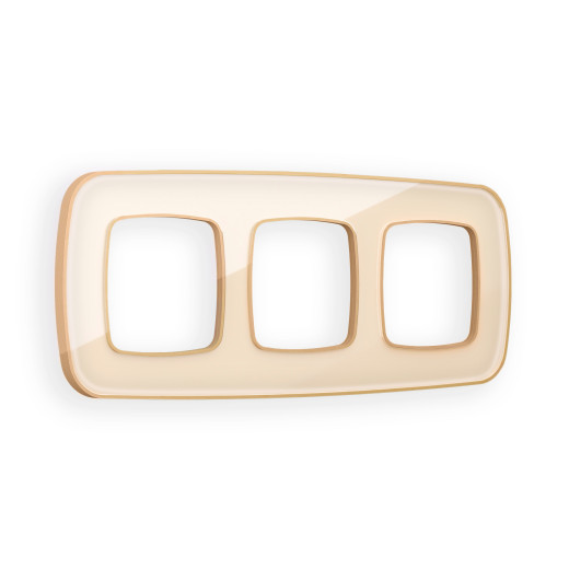 OF640343 Рамка OMEGA Coint (Бежевый Стекло органическое/Шампань) 3-ая