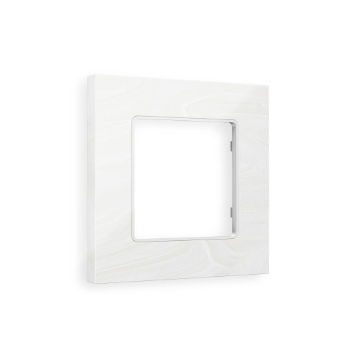 AF930101 Рамка ALFA Grand (Белый мрамор) 1-ая