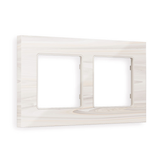 AF930302 Рамка ALFA Grand (Бежевый мрамор) 2-ая