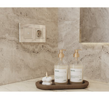 AF930604 Рамка ALFA Grand (Серо-бежевый мрамор) 4-ая