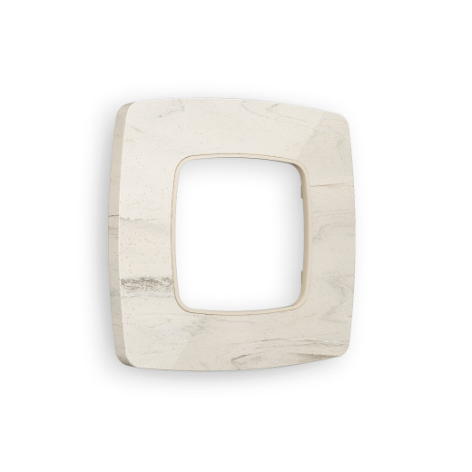 OF940601 Рамка OMEGA Opera (Серо-бежевый мрамор) 1-ая