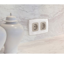 OF940101 Рамка OMEGA Opera (Белый мрамор) 1-ая