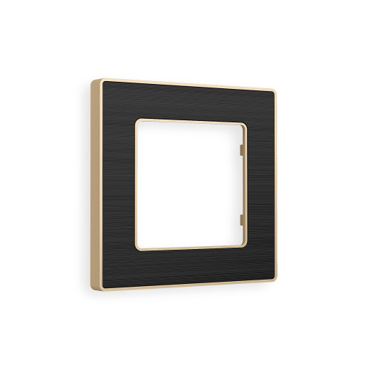 AF580541 Рамка ALFA Arctic (Черный Стекло органическое/Шампань) 1-ая