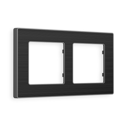 AF580532 Рамка ALFA Arctic (Черный Стекло органическое/Сталь) 2-ая