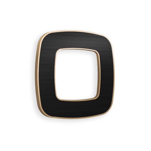 OF640541 Рамка OMEGA Coint (Черный Стекло органическое/Шампань) 1-ая