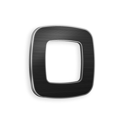 OF640531 Рамка OMEGA Coint (Черный Стекло органическое/Сталь) 1-ая