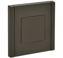 IEK FORTE&PIANO Серый Заглушка с суппортом FP341