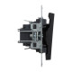 Legrand/Daccord SUNO Антрацит Выключатель 10АХ 250В. Безвинтовые зажимы.