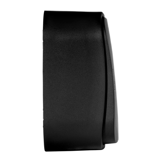 Legrand Quteo IP20 Чёрный матовый Выключатель двухклавишный 10А 250В винтовые зажимы накладной монтаж