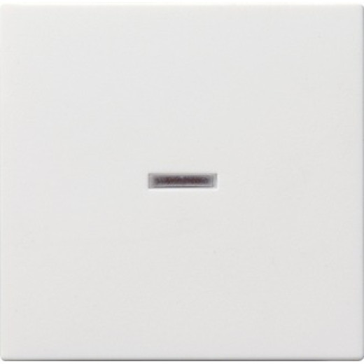 Gira S-55 Бел глянц Клавиша 1-ая с подсветкой