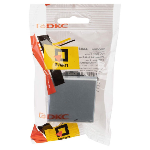 DKC Avanti Кнопка одноклавишная модульная, 