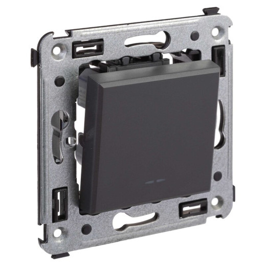 DKC Avanti Выключатель одноклавишный в стену, 