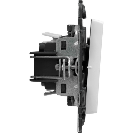 Legrand Valena LIFE DIY Бел Выключатель 2-клавишный с подсветкой 10А 250В