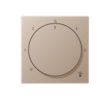JUNG A500 Шампань Накладка регулятора теплого пола (мех. FTR231)