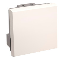 IEK PRIMER Выключатель проходной (переключатель) одноклавишный на 2 модуля. ВК4-21-00-П