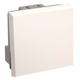 IEK PRIMER Выключатель проходной (переключатель) одноклавишный на 2 модуля. ВК4-21-00-П