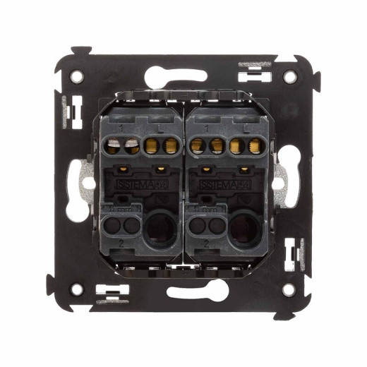 DKC Avanti Кнопка двухклавишная в стену, 