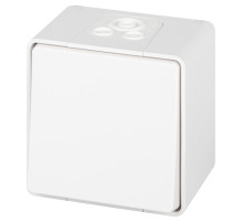 Выключатель ЭРА Эксперт 11-1501-01 IP55 10АХ-250В ОУ белый