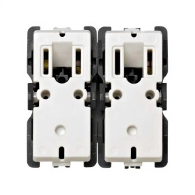 Simon 82 Centr. Выключатель 2P для жалюзи с электрическим блокирующим приспособлением