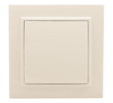 EKF Basic Минск Бежевый Кнопка нажимная, 10А, СП