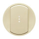 Legrand Celiane Беж Клавиша 1-ая с подсветкой