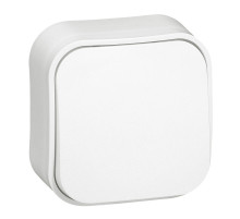 Legrand Quteo Бежевый Переключатель 1-клавишный 10А