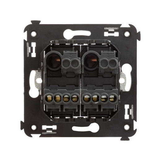 DKC Avanti Кнопка двухклавишная в стену, 