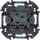 Legrand/Daccord INSPIRIA Алюминий Выключатель двухклавишный 10 AX - 250 В