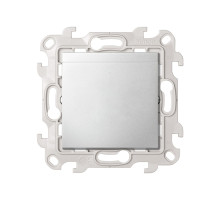 Simon 24 Алюминий Карточный выключатель с подсветкой 6А 230В~